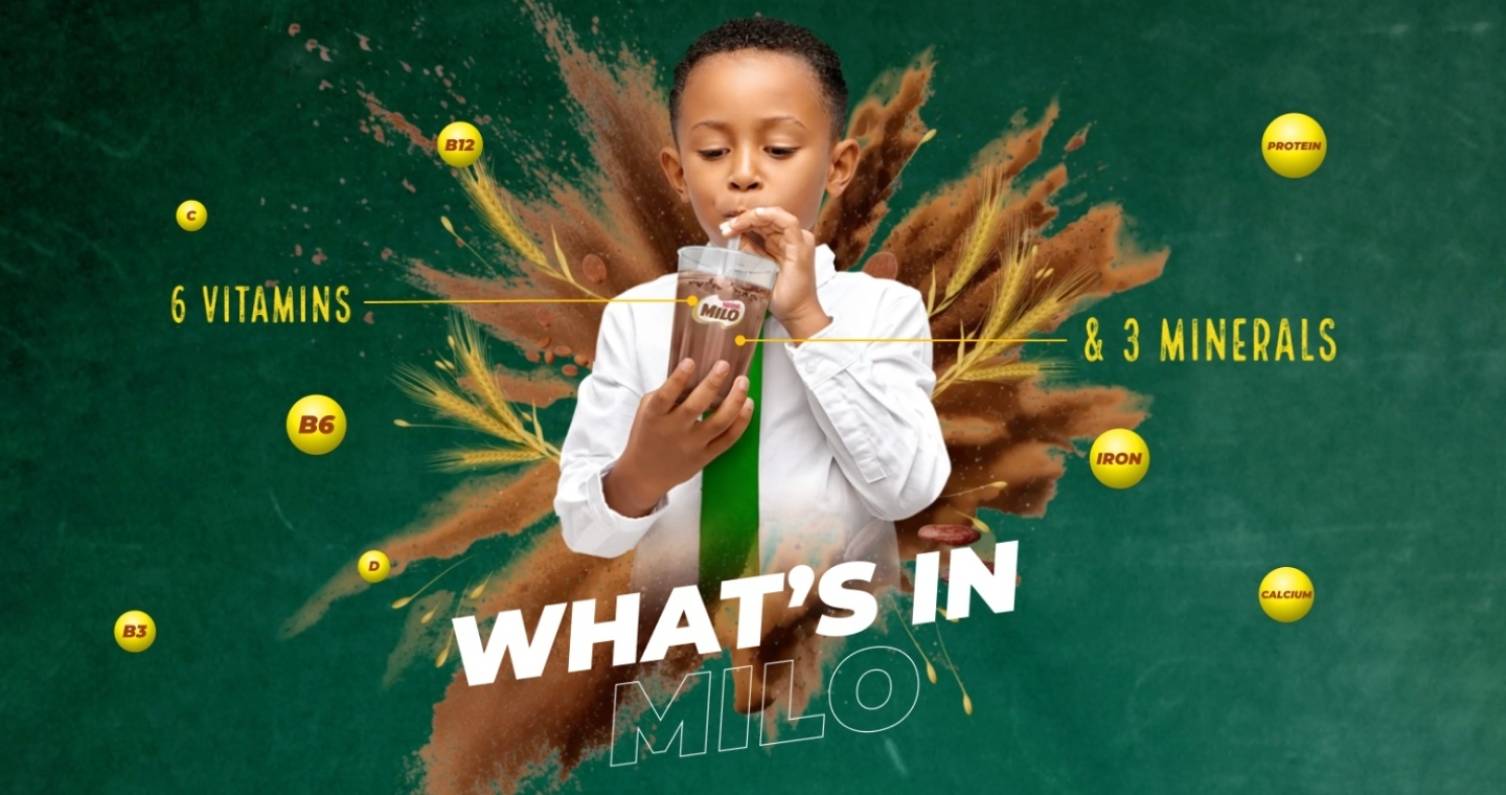 What is in Milo banner